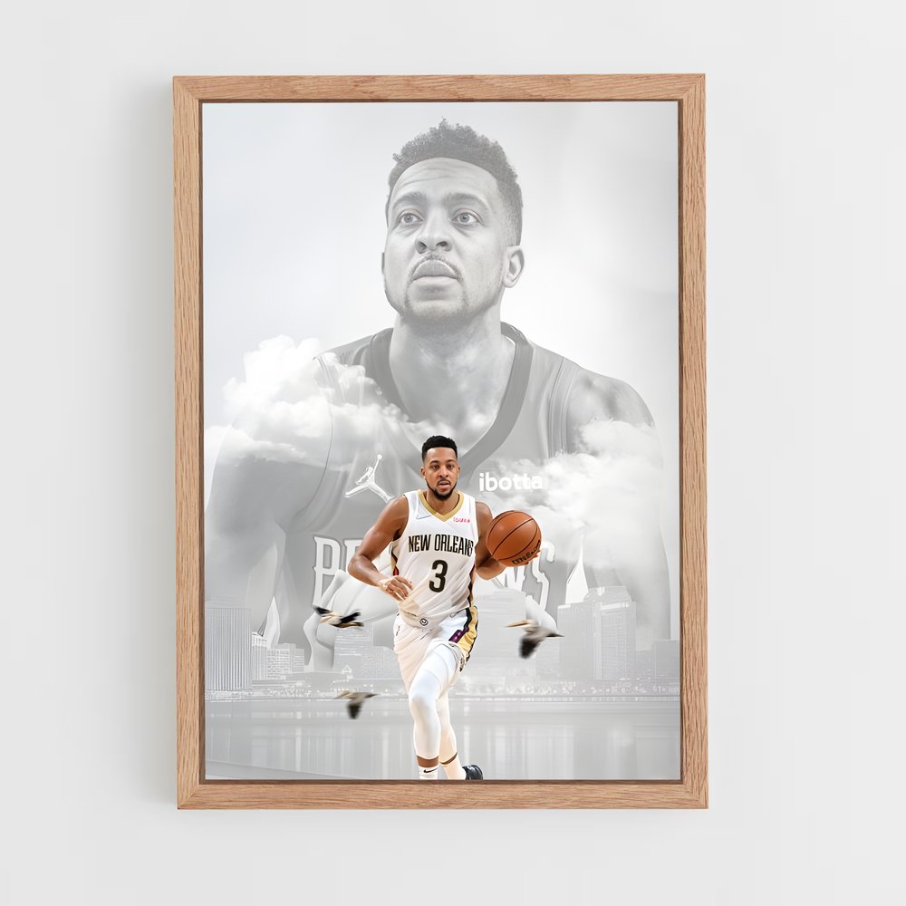 Poster Cj McCollum: The Game Changer – affiche Basketball (vue 4)